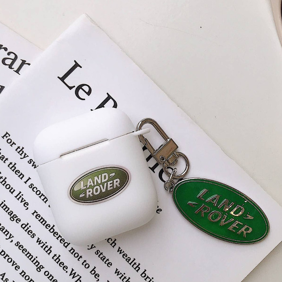 Case Cover For Airpods Fits only 1st and 2nd Gen Silicone Design for Land Rover - Picture 2 of 3